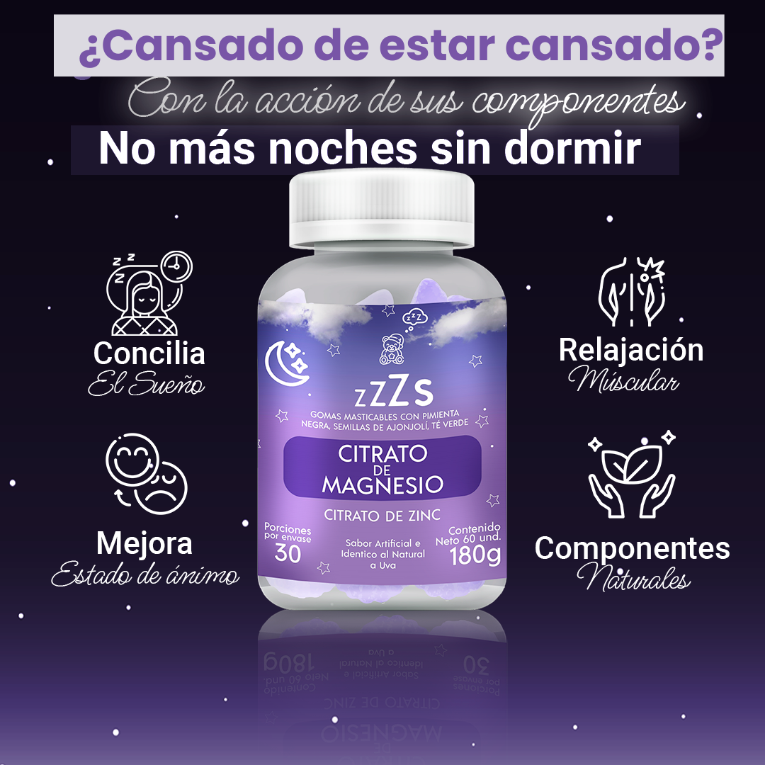 Gomitas Citrato De Magnesio Y Zinc - Imagen 4