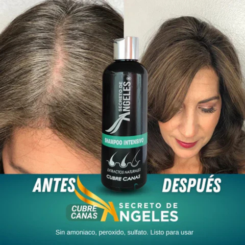 Shampoo Cubrecanas Secreto de angeles + 2 Obsequios - Imagen 3