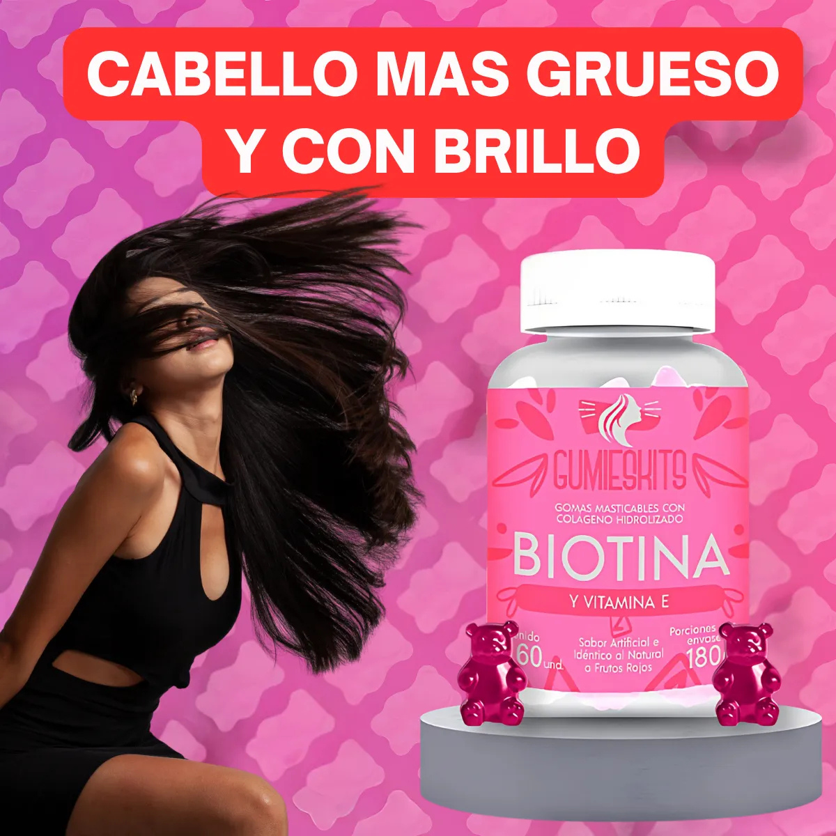 Gomitas De Colágeno + Biotina - Imagen 3