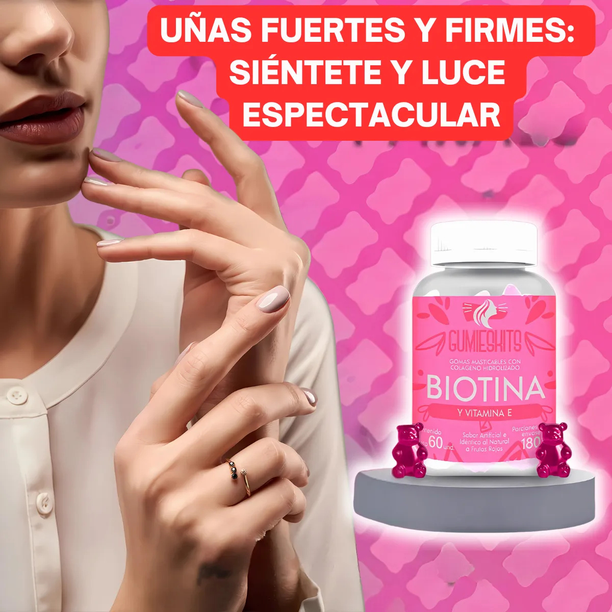 Gomitas De Colágeno + Biotina - Imagen 4