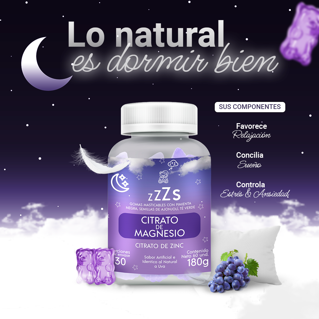 Gomitas Citrato De Magnesio Y Zinc - Imagen 5