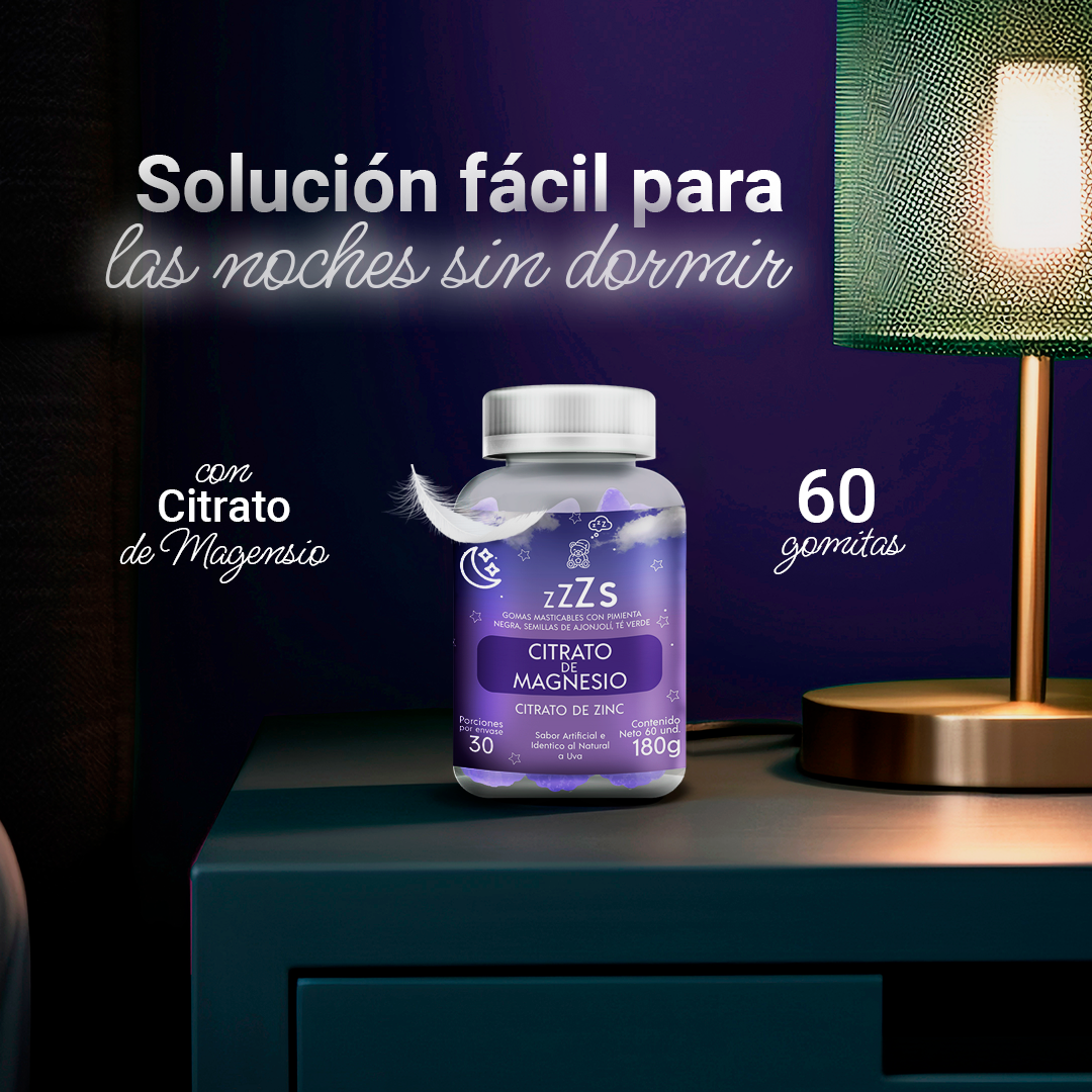 Gomitas Citrato De Magnesio Y Zinc - Imagen 2