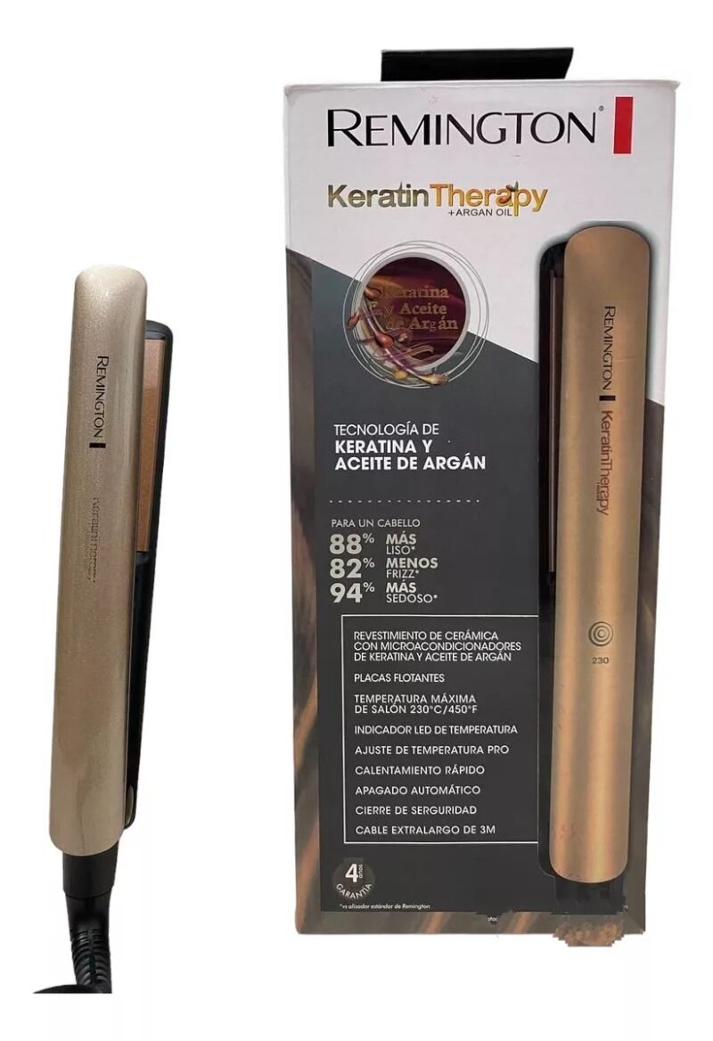 Plancha De Cabello Remington Keratina